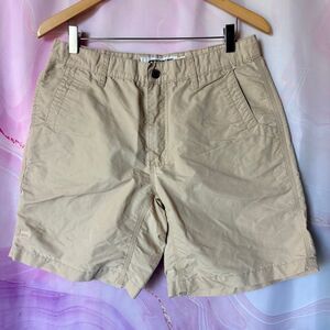 Mountain Khakis 32 Relaxed Fit Tan Khaki Fishing Shorts Outdoors Boating Camping